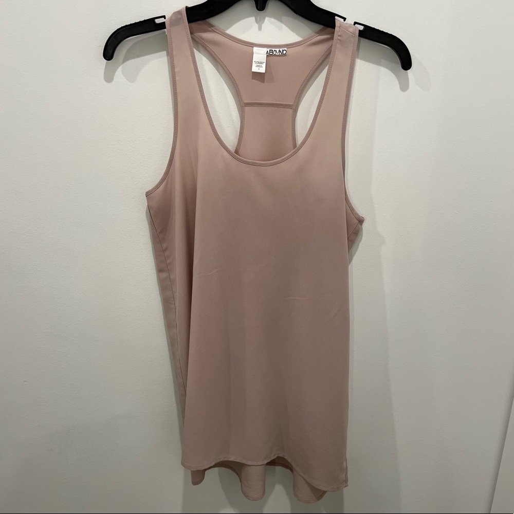 Abound Tan Tunic Top